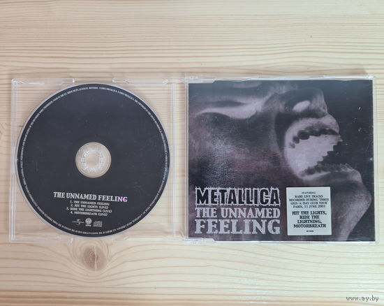 Metallica - The Unnamed Feeling (CD, Europe, 2004, лицензия)