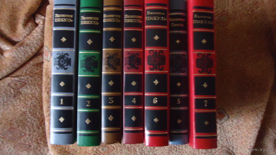 ПИКУЛЬ С/С В 4 ТОМАХ 7 КНИГАХ