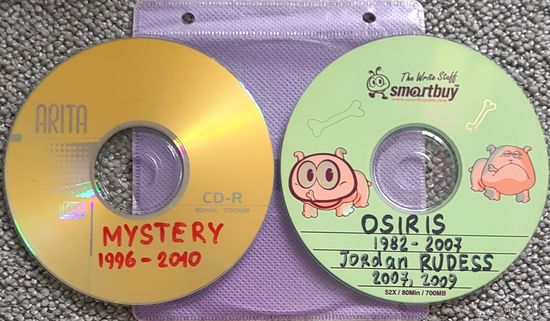 CD MP3 MYSTERY, OSIRIS - 2 CD
