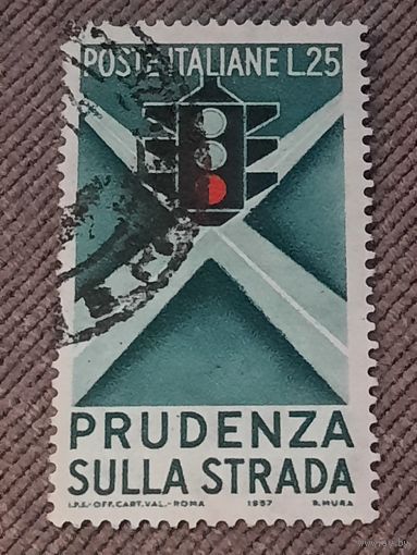 Италия 1957. Правила дорожного движения