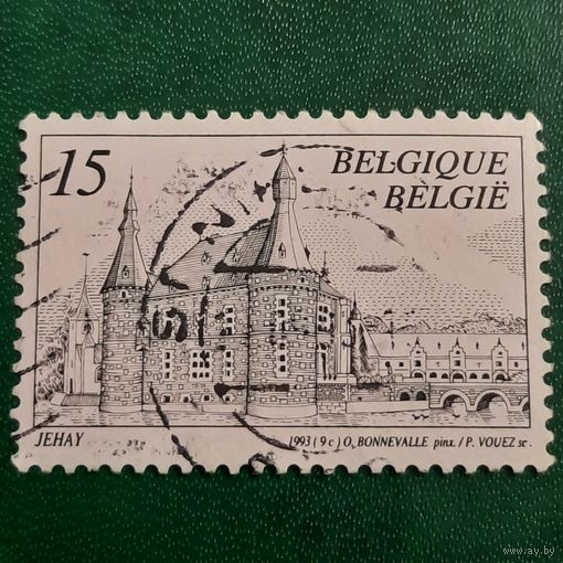 Бельгия 1993. Архитектура. Jehay