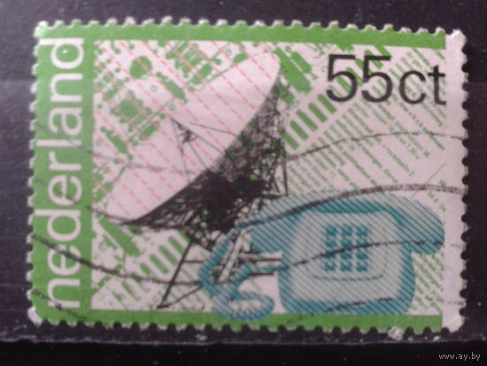 Нидерланды 1981 Спутниковая антенна, телефон