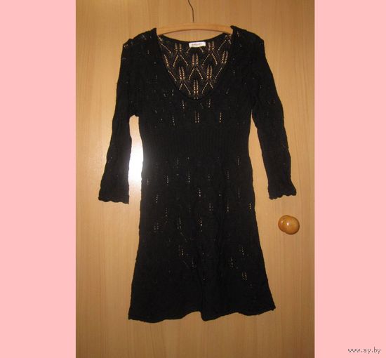 Платье Orsay вязаный трикотаж, ажур, р.42