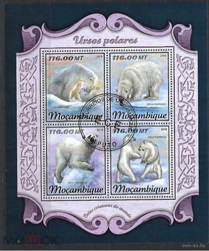 ЛИСТ ФАУНА белые медведи СТО