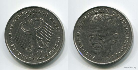 Германия. 2 марки (1979, буква F)