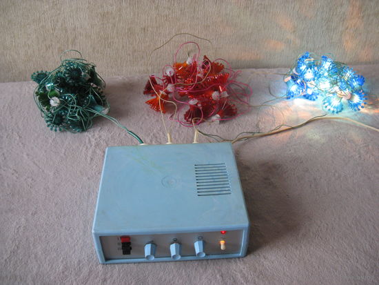 Блок управления световыми эффектами БУГ СССР без гирлянд