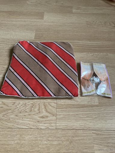 Аксессуары для кукол: одеяльце и шторка, ретро, из 90-х гг.