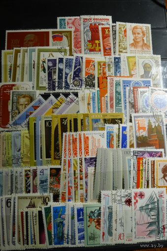 СССР-1970 (Заг.3766-3891) гаш., Хронология, Весь 1970 год(все марки), полный комплект