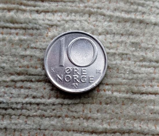 Werty71 Норвегия 10 эре 1991