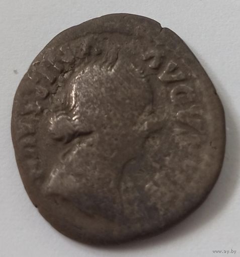 16 Римская империя Фаустина младшая денарий серебро