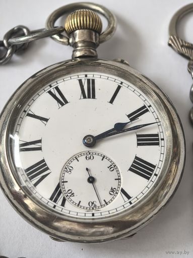 Антикварные Старинные карманные часы Billodes Zenith  Швейцария Большие. диаметр 55.7 мм