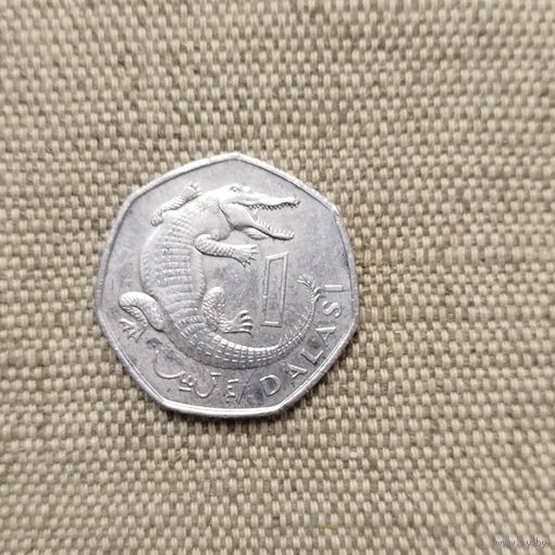 Гамбия 1 даласи 1998