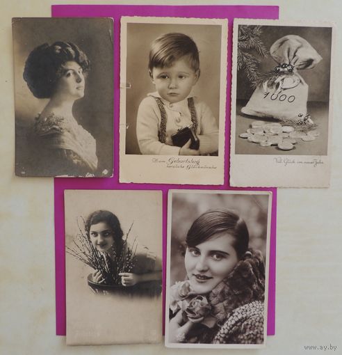 Открытки, Германия, Польша, до 1943 г.
