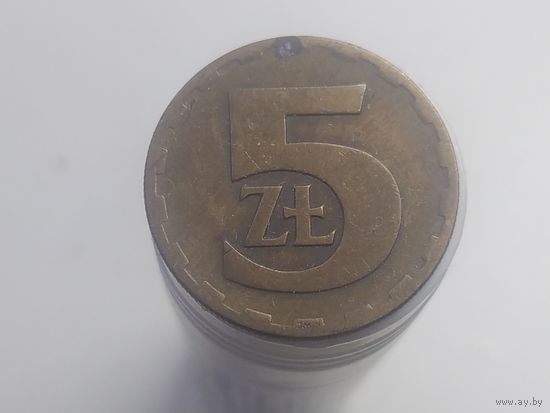 5 злотых Польша 1975 год  лот 42
