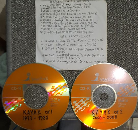 CD MP3 KAYAK - 2 CD.