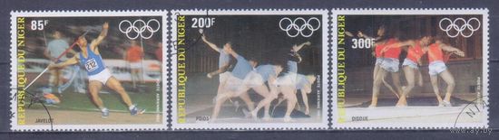 [738] Нигер 1983. Спорт.Летние Олимпийские игры. Гашеные марки.