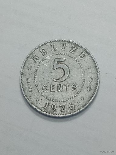 Белиз 5 центов 1976 года .