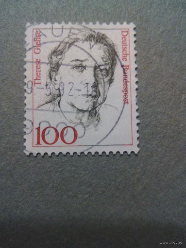 ФРГ. Стандарт. 1988г. гашеная