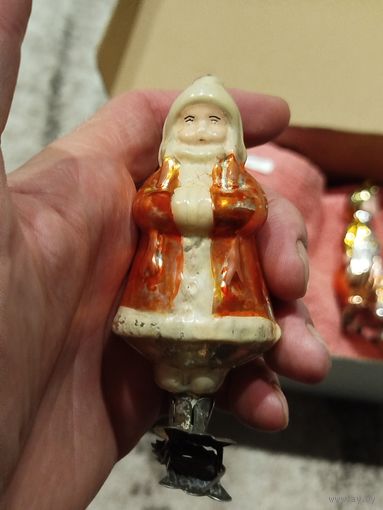 Ёлочная игрушка Морозко,под реставрацию,с рубля