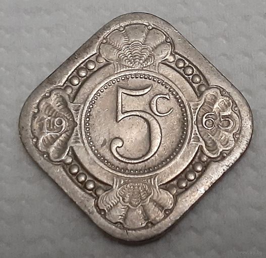 Нидерландские Антильские острова 5 центов, 1965 (3-11-155)