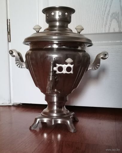 Самовар ЗШВ СССР маленький 2 литра рабочий