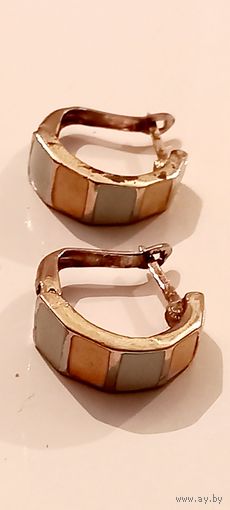 Серьги 18КGP