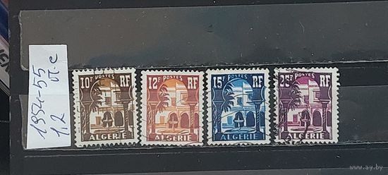 РАСПРОДАЖА АЛЖИР 1954г. Полная серия. Гаш.