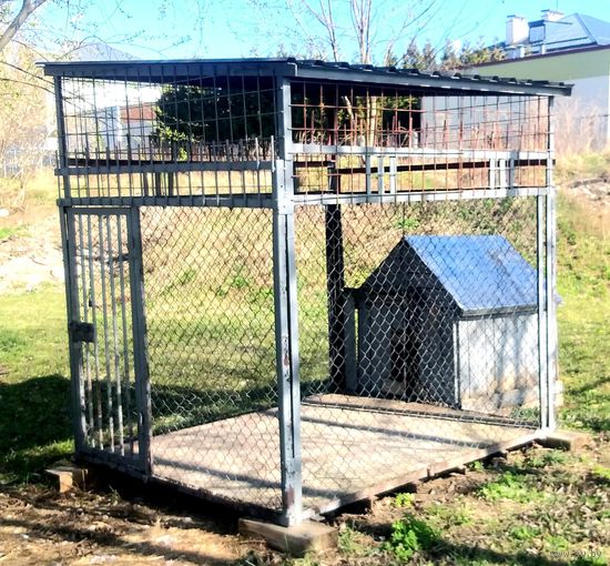 Вольер для Собаки + Будка * Б/У