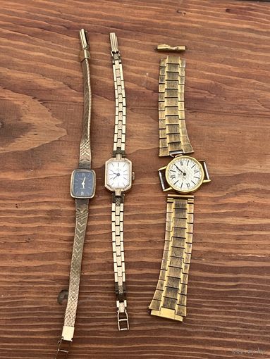 Часы позолоченые