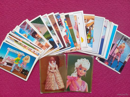 Наклейки Barbie Барби Мода Style 1995 г.