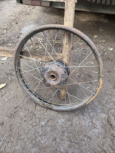 Колёсный диск от мотоцикла Минск (?)