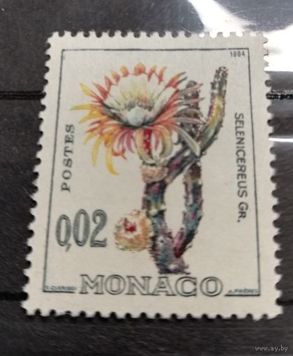 Монако 1960 флора кактусы