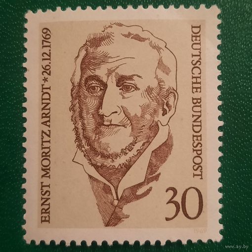 ФРГ 1969. Ernst Moritz Arndt