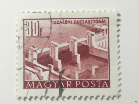 Венгрия 1952. Здания. Архитектура.