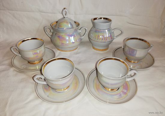 Кофейный сервиз, фарфор, МФЗ СССР