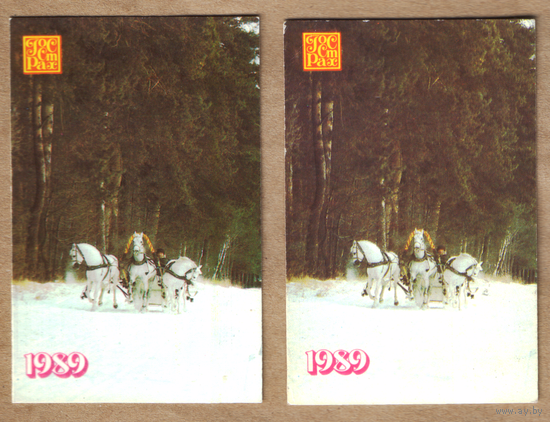 Календарь Госстрах 1989