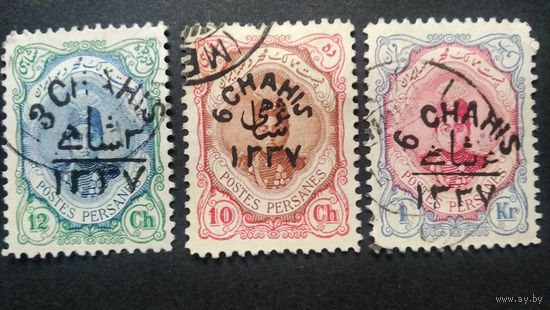 ИРАН\271фе\Персия (Иран) 1918 надпечатка