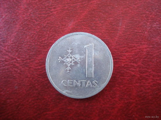 1 цент 1991 Литва