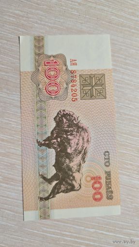 100 рублей 1992 Беларусь