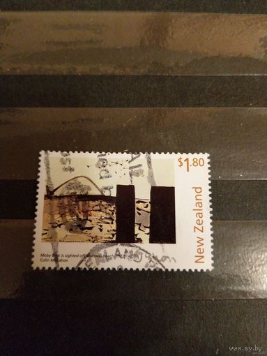 1997 Новая Зеландия концовка серии картина МК. Кахона Моби Дик замечен у пляжа Муривай искусство культура (1-7)