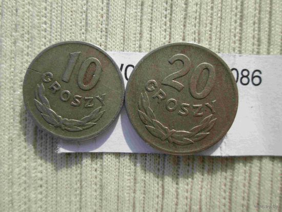 10 и 20 грошей 1949 года никелевые
