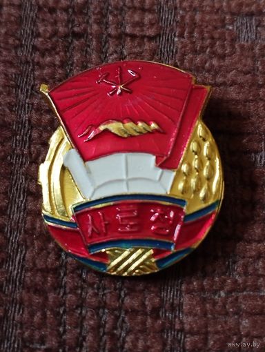 Значок КНДР.