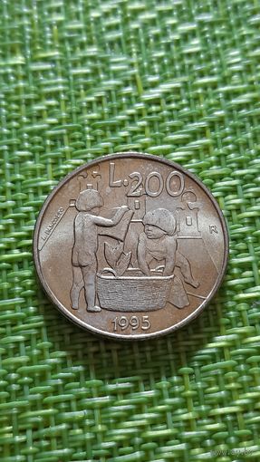 Сан-Марино 200 лир 1995 г