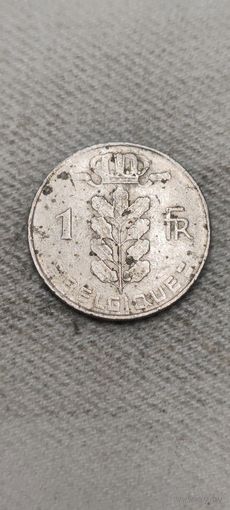 Бельгия 1 франк 1975