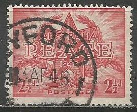 Австралия. Окончание Второй Мировой Война. 1946г. Mi#173.