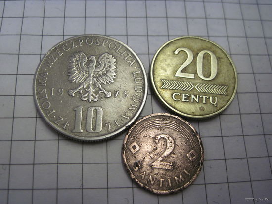 Три монеты/52 с рубля!