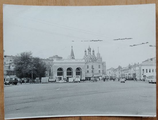 Фото. Таганская площадь. г.Москва. 1979 г. 9х12 см