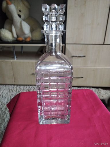 Штоф хрустальный, 0,5л.+хподарок.