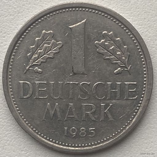 Германия 1 марка 1985 г. J