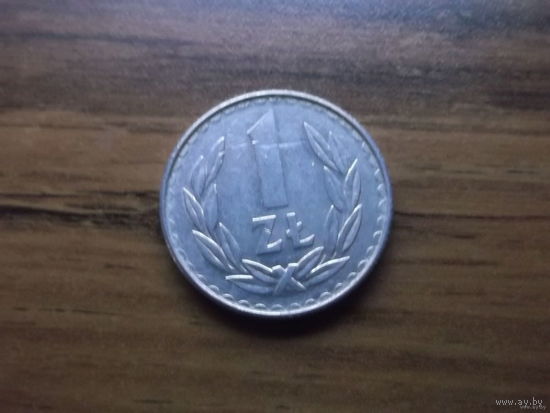 Польша 1 злотый 1988